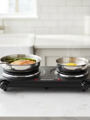 Parrilla Electrica 2 Quem Elite Cuisine Edb-302bf Negro Negro