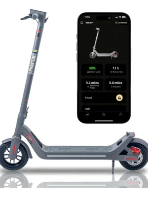 Patin Scooter eléctrico Phantomgogo A9 plegable autonomía de 45 km a 25 km/h